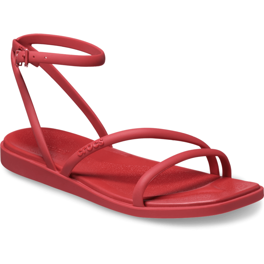 Crocs Miami Ankle Strap Sandal — Court Red