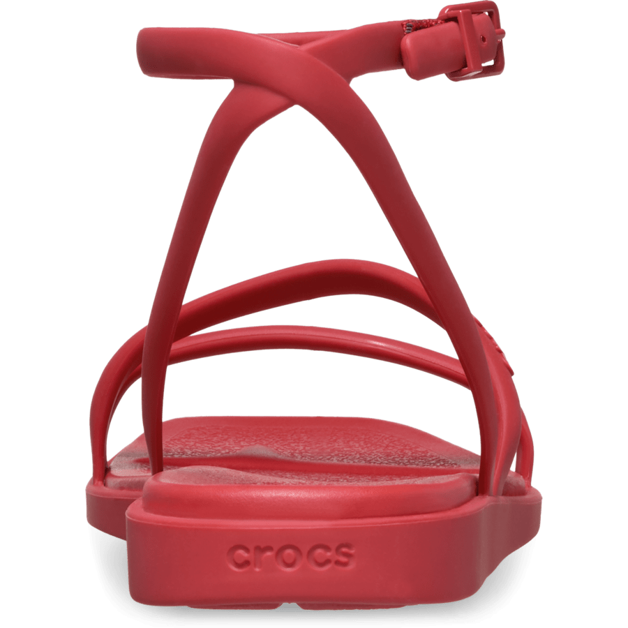 Crocs Miami Ankle Strap Sandal — Court Red