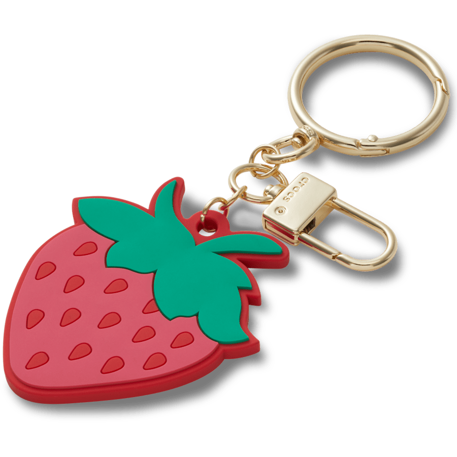 Red Strawberry Bag Charm Red - charm view - Jibbitz