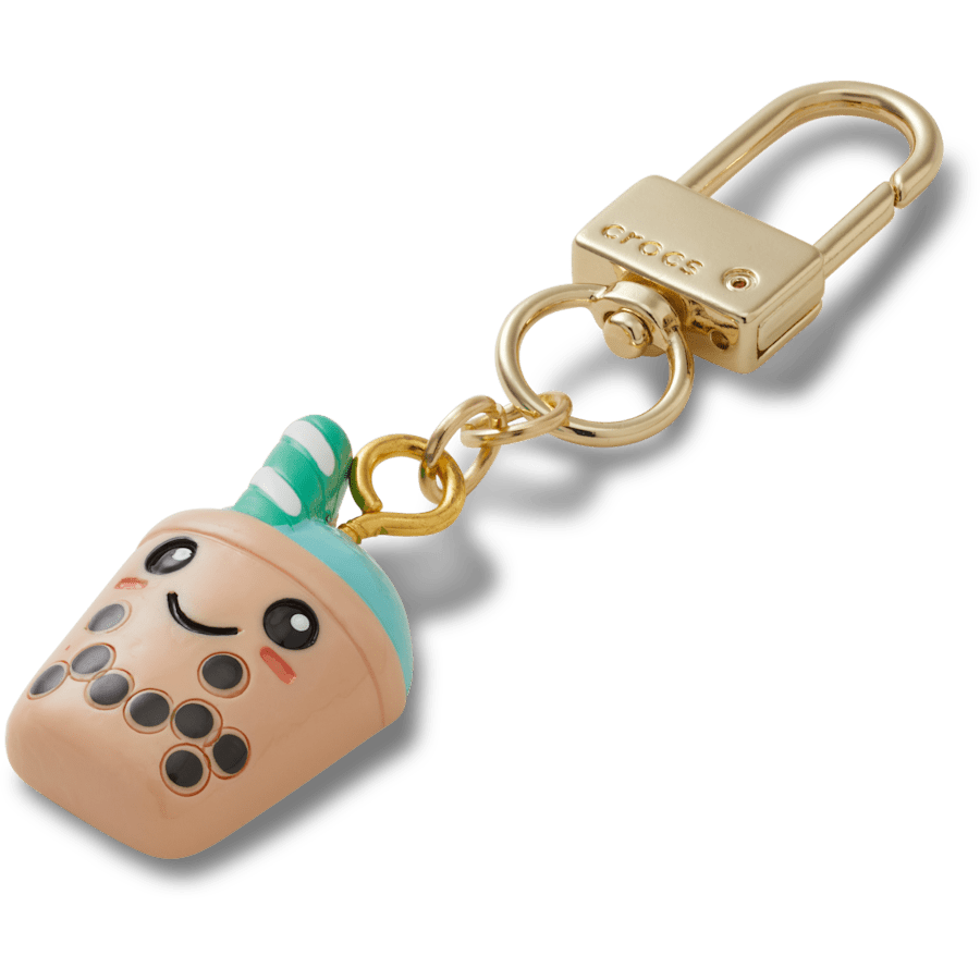 Multi Cute Boba Drink Bag Charm - charm view - Jibbitz
