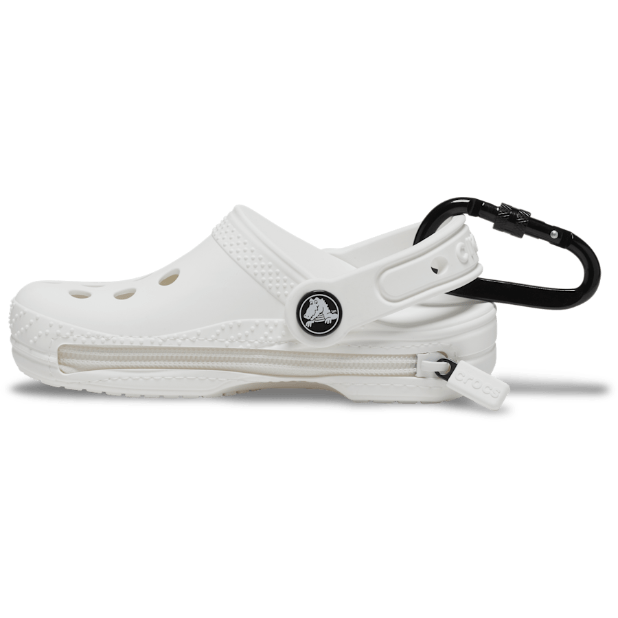 White Classic Clog Pouch Bag Charm - charms on shoes - Jibbitz