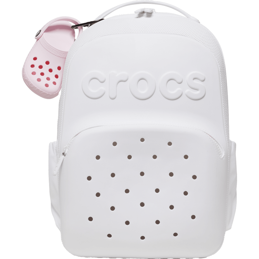 Pink Classic Clog Pouch Bag Charm - Custom Angle - Jibbitz