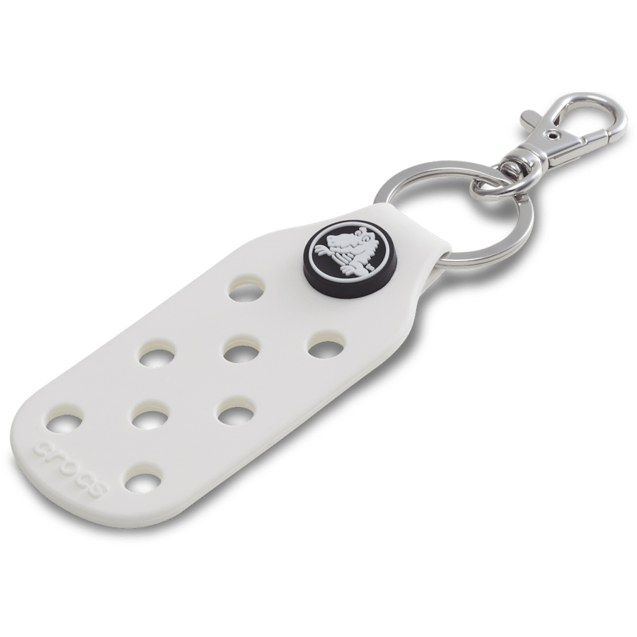 White Jibbitz Bag Charm - charms on shoes - Jibbitz