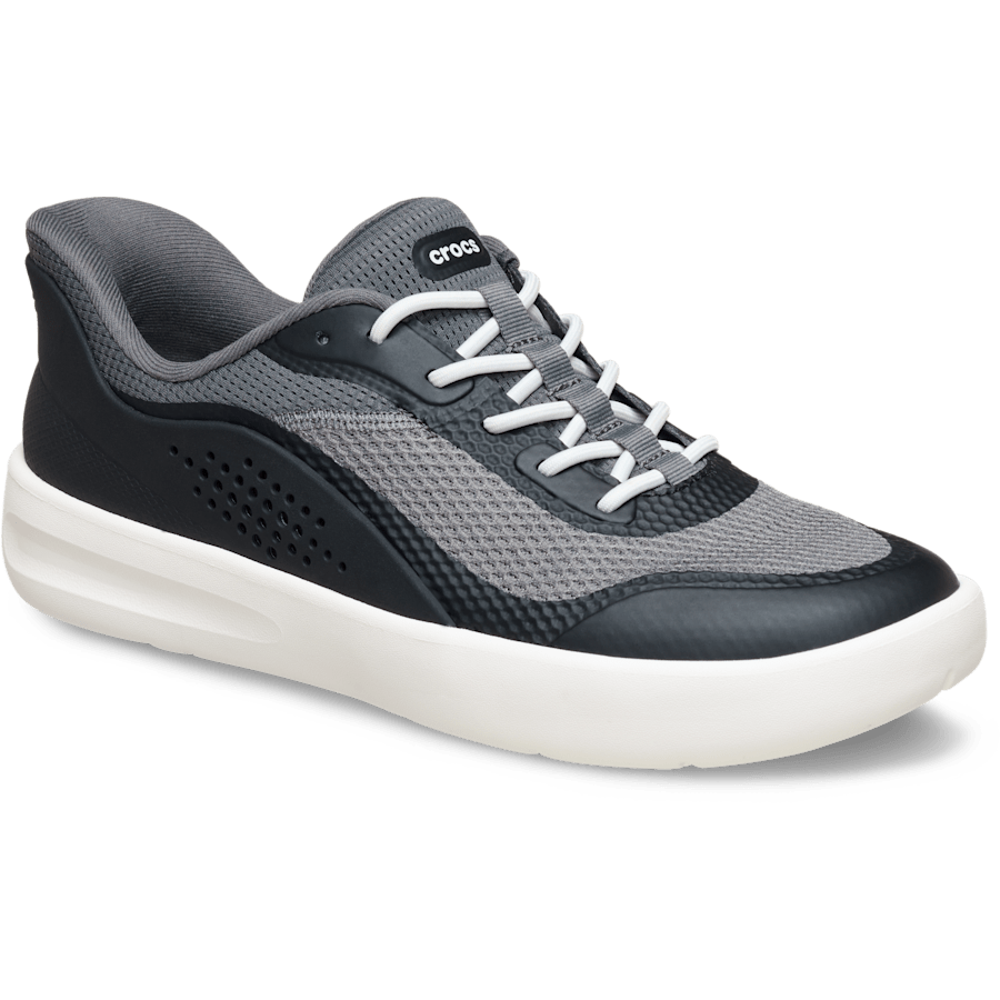 Black/Summit White Men's Locale - Schrägsicht - Crocs