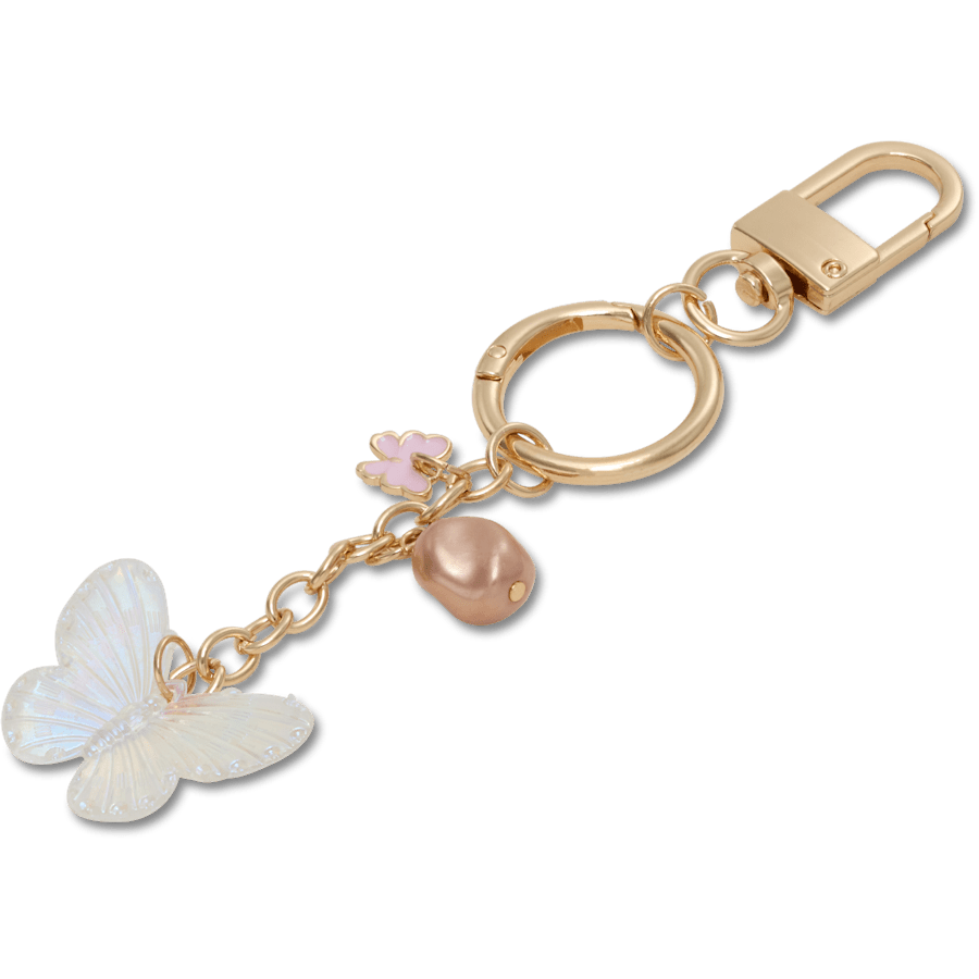 Multi Butterflies Bag Charm - charm view - Jibbitz