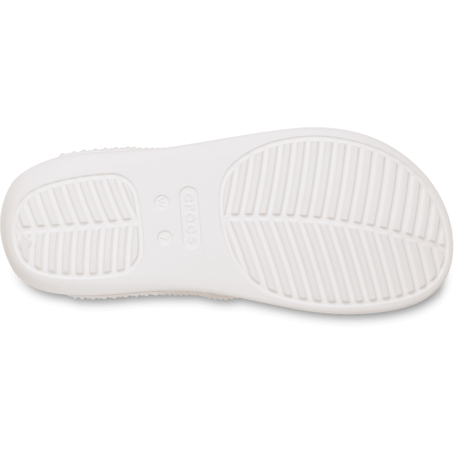 Crocs Getaway Triangle Flip Gems — Chalk
