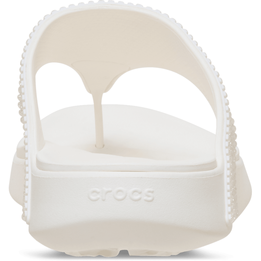 Crocs Getaway Triangle Flip Gems — Chalk