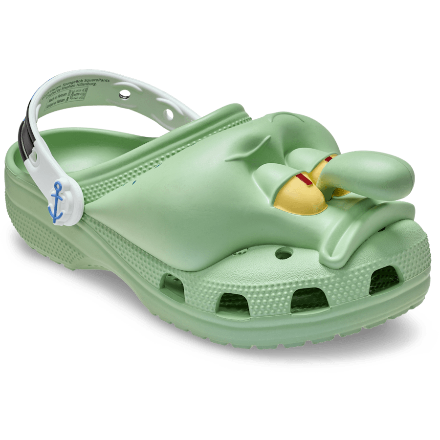 Multi SpongeBob Squidward Classic Clog - Angle - Crocs