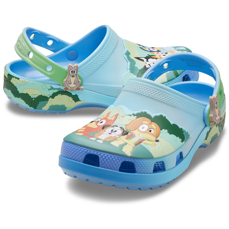 Multi Toddler Bluey Best Buddies Classic Clog - Pair - Crocs