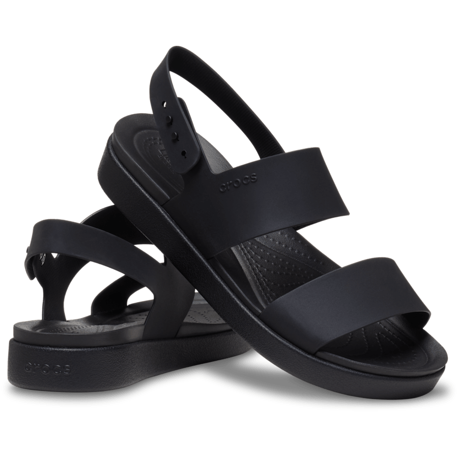 Crocs Brooklyn Backstrap Low Low — Black