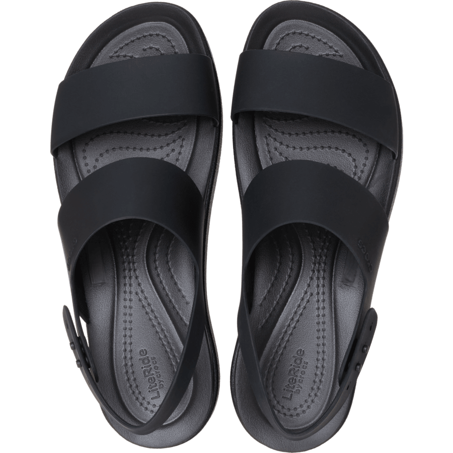 Crocs Brooklyn Backstrap Low Low — Black