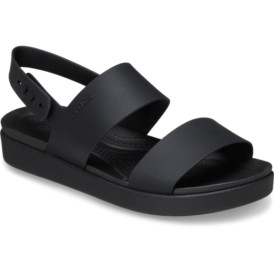 Crocs Brooklyn Backstrap Low Low — Black
