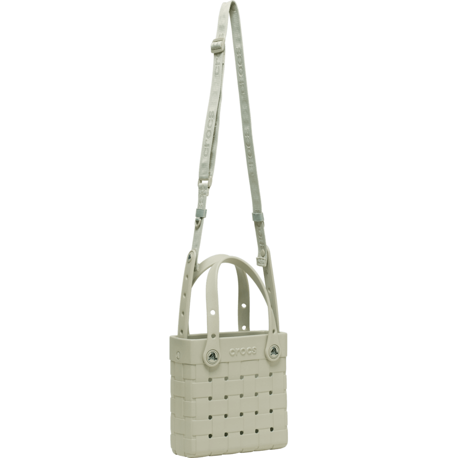 Crocs Small Basket Woven Tote — Meteor