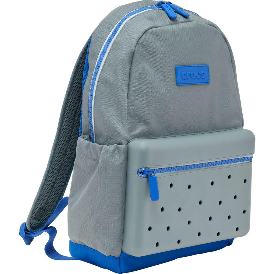 Crocs Nylon Backpack — Grey / Multi