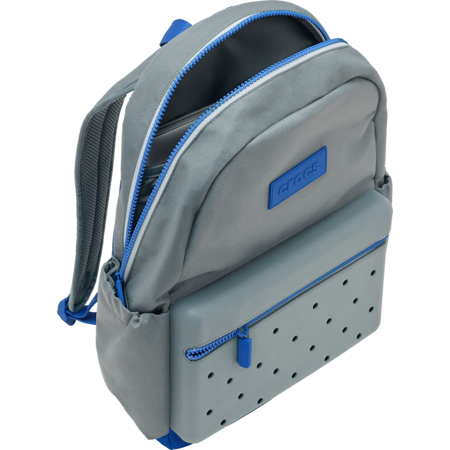 Crocs Nylon Backpack — Grey / Multi