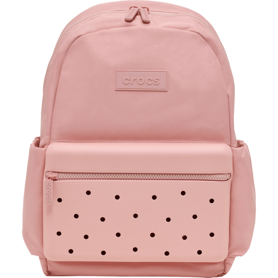 Powder Pink Nylon Backpack - Sivu - Crocs