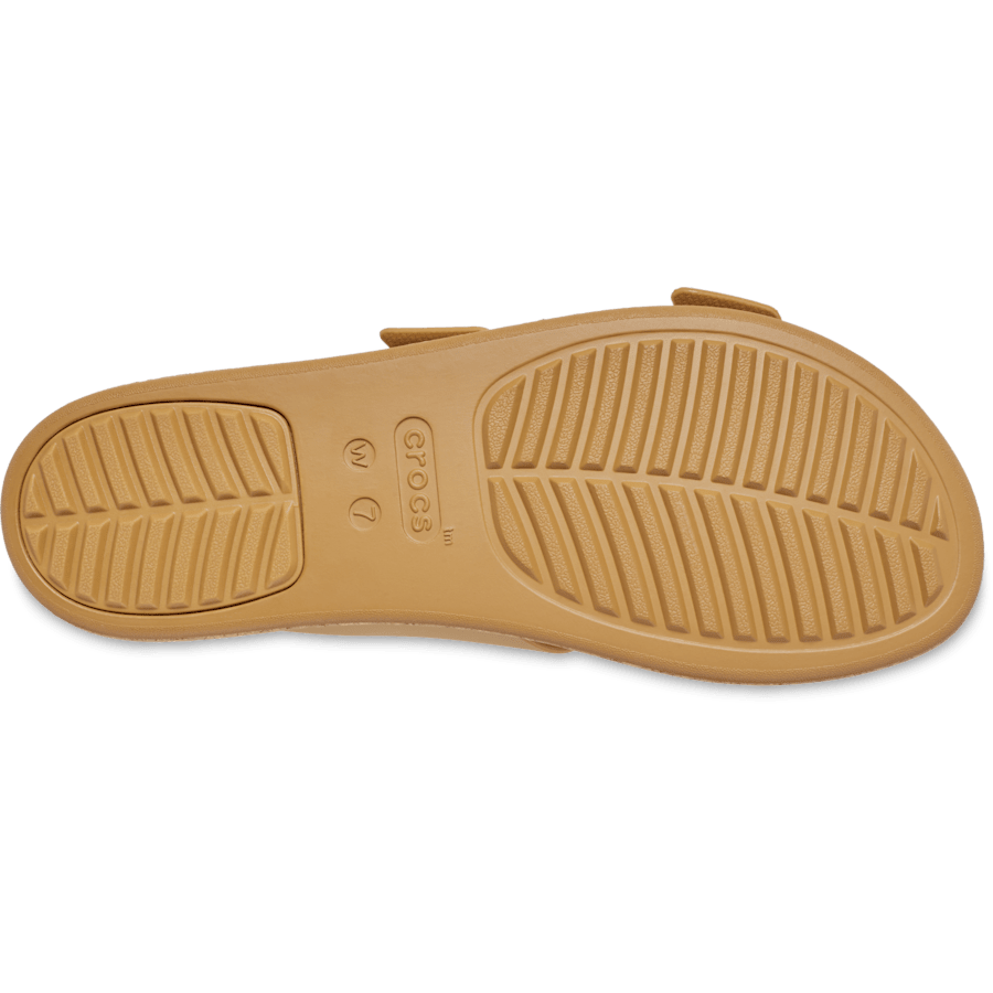 Crocs Brooklyn Buckle Low Low Cork Sandal — Umber