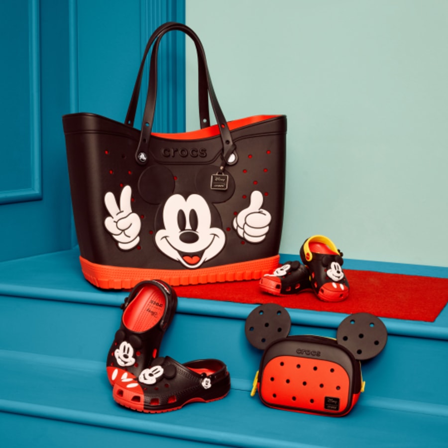 Multi Mickey Mouse Classic Large Tote Bag - levensstijl - Crocs