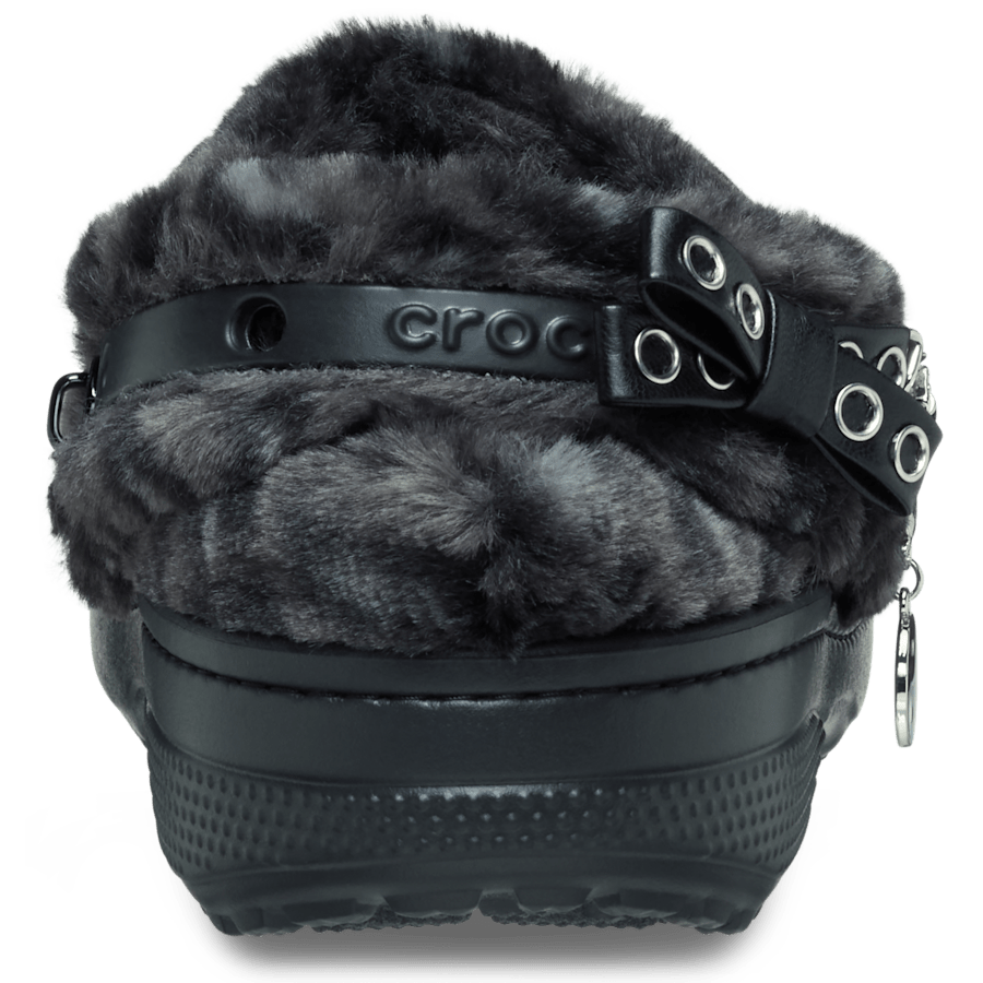 Color Classic Unfurgettable Leopard Clog - Back - Crocs