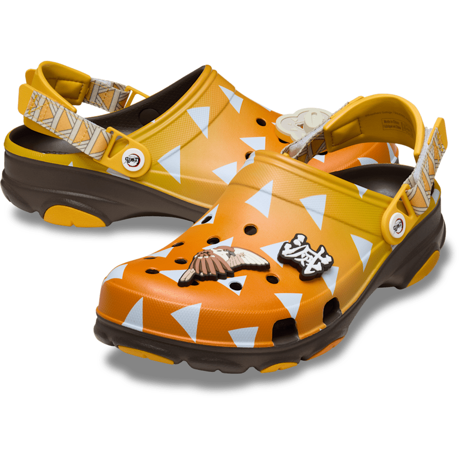 カラー 「鬼滅の刃」 善逸 オールテレイン クロッグ - ペア - Crocs