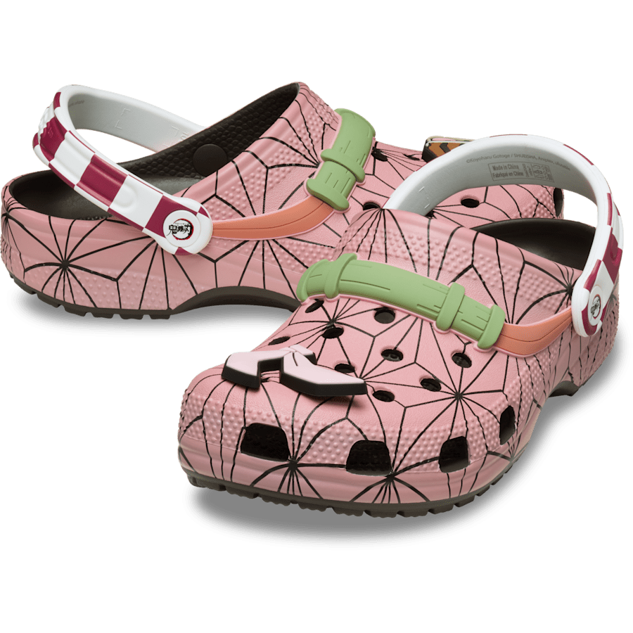 カラー 「鬼滅の刃」 禰󠄀豆子 クラシック クロッグ - ペア - Crocs