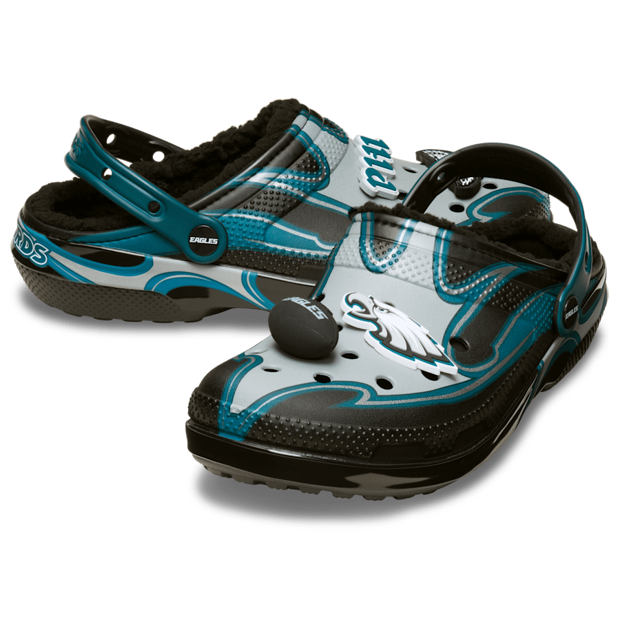 Multi NFL Philadelphia Eagles Classic Lined Clog - Paar - Crocs
