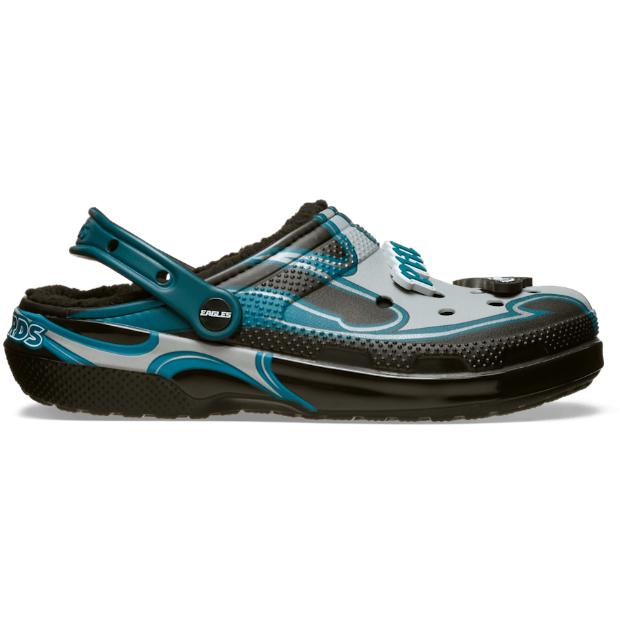 Multi NFL Philadelphia Eagles Classic Lined Clog - Draufsicht - Crocs