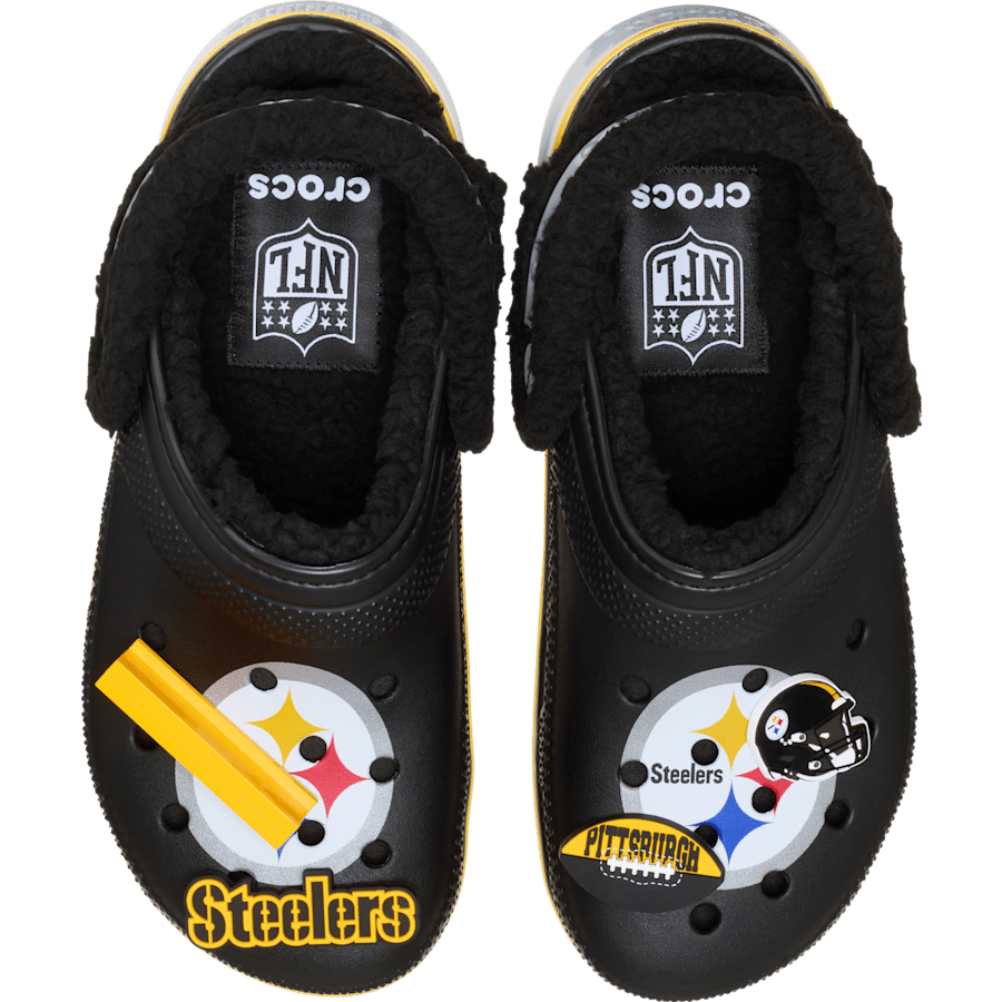 Multi NFL Pittsburgh Steelers Classic Lined Clog - Side - Crocs
