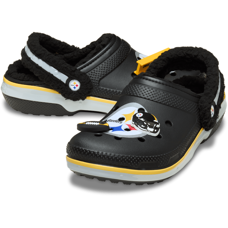 Multi NFL Pittsburgh Steelers Classic Lined Clog - Pair - Crocs