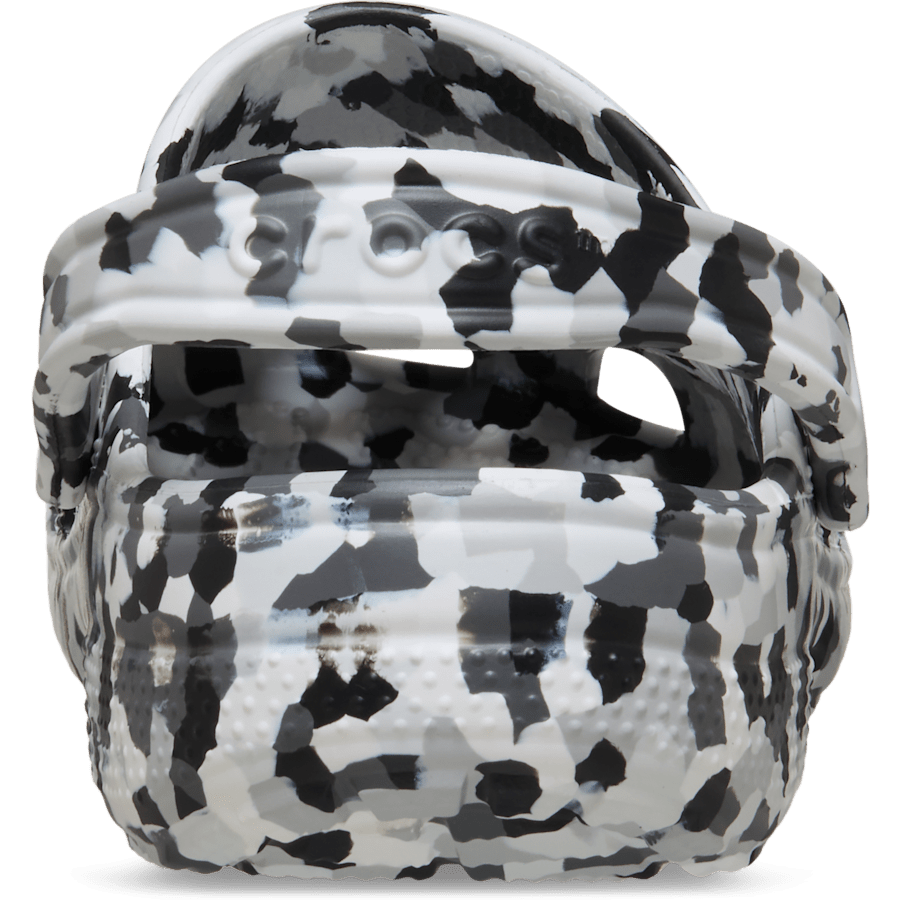 Crocs Classic Confetti Clog — Black / White