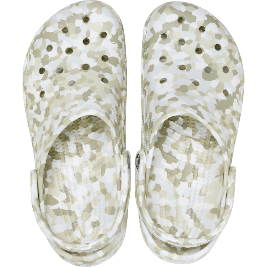 Summit White/Multi Classic Confetti Clog - Bovenkant - Crocs
