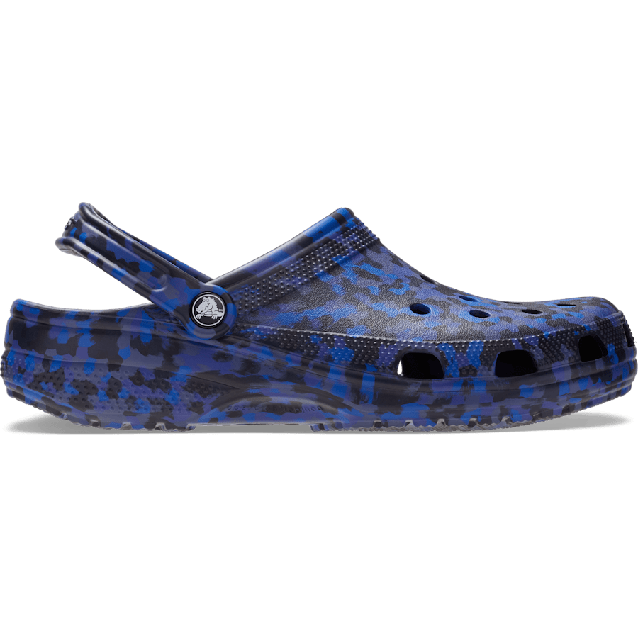 Crocs Classic Confetti Clog — Blue Bolt / Multi