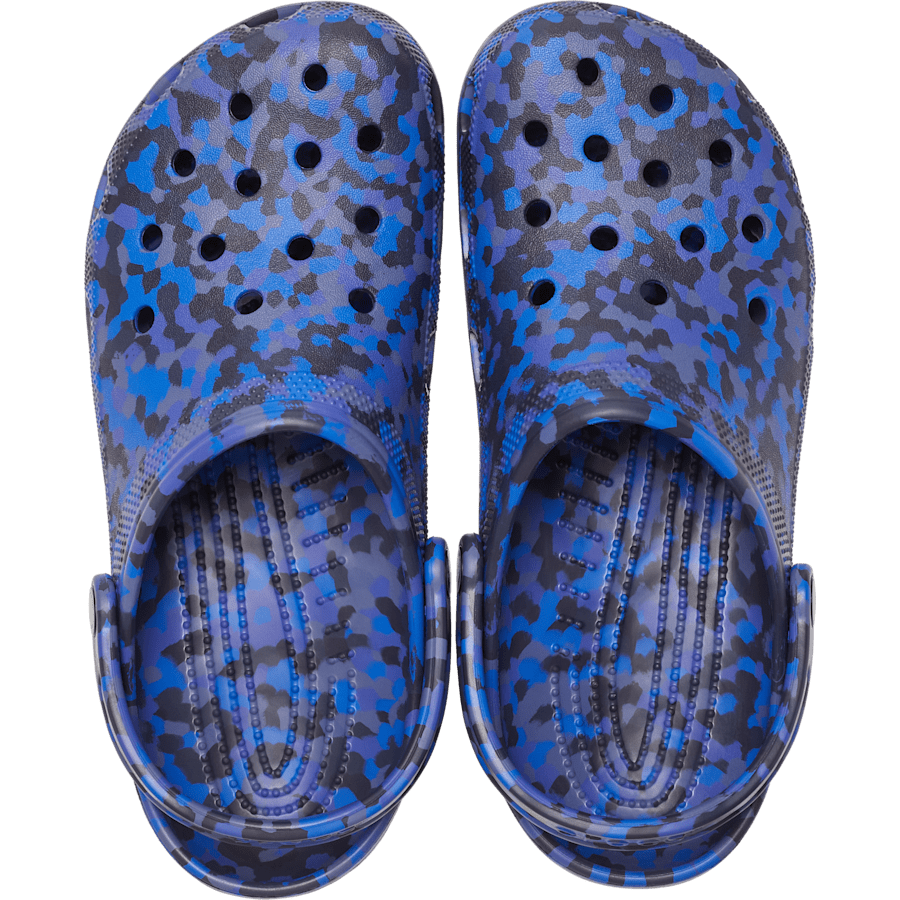Crocs Classic Confetti Clog — Blue Bolt / Multi