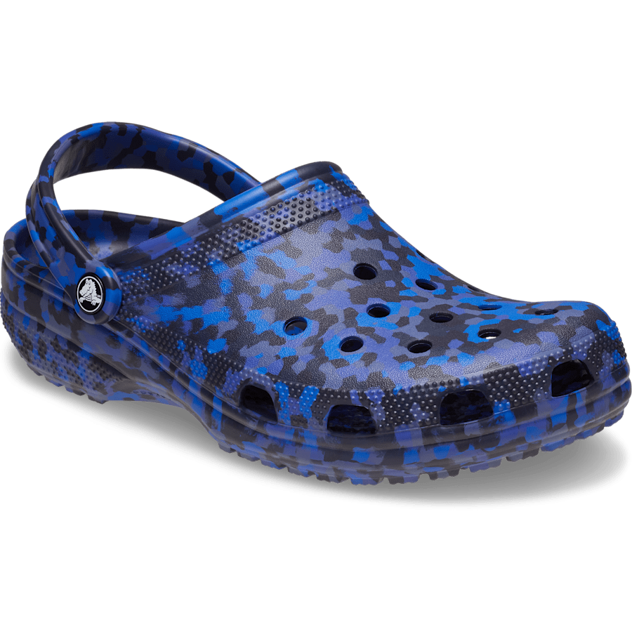 Crocs Classic Confetti Clog — Blue Bolt / Multi