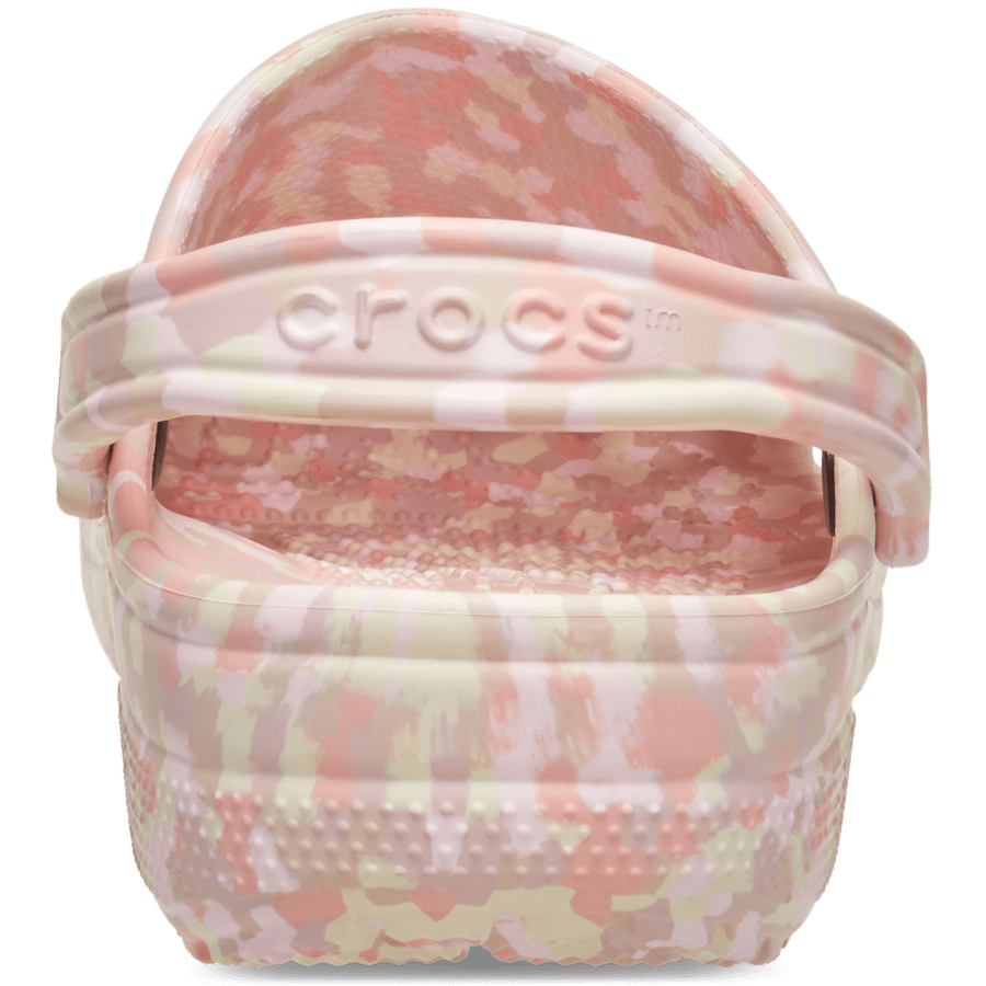 Pink Milk/Multi Classic Confetti Clog - Zurück - Crocs