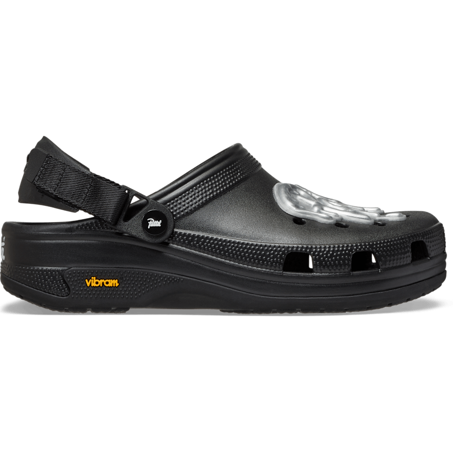 Black Patta x Crocs Classic EXP Clog - Top - Crocs