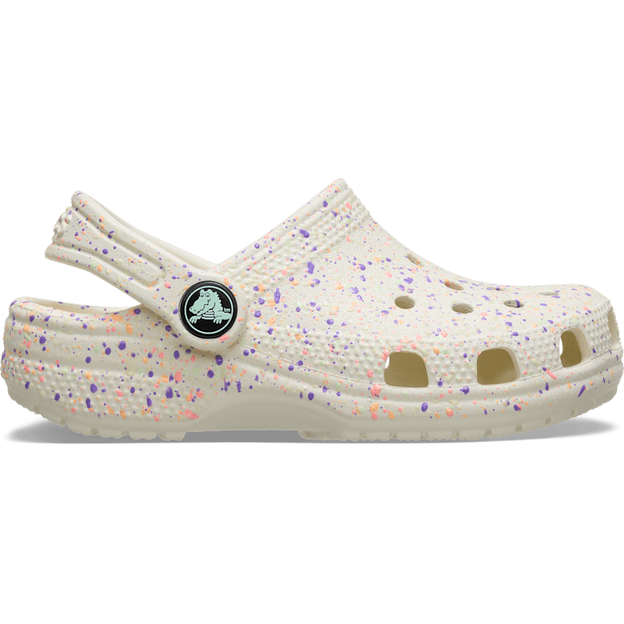 Kids' Classic Glow Paint Splatter Clog