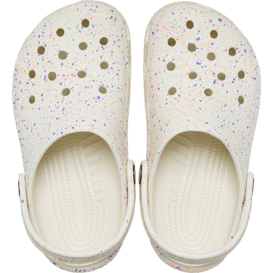 Color Kids' Classic Glow Paint Splatter Clog - Top - Crocs