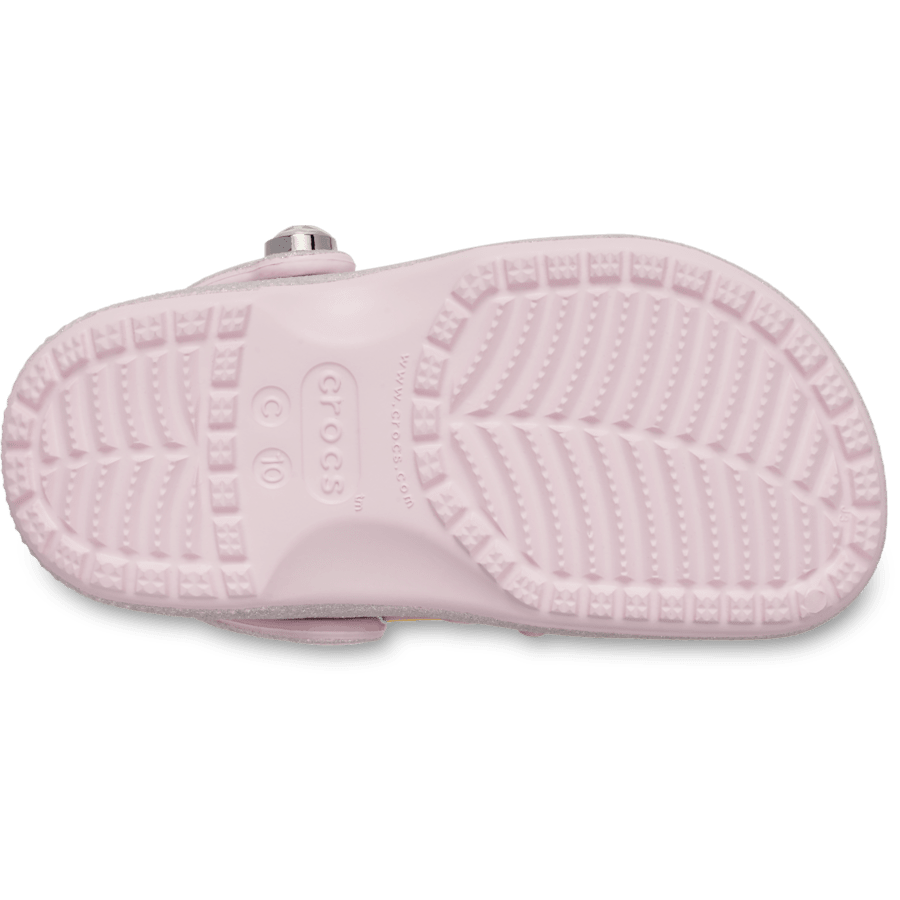 Pink Milk/Multi Toddler IAM Princess Clog - Bottom - Crocs