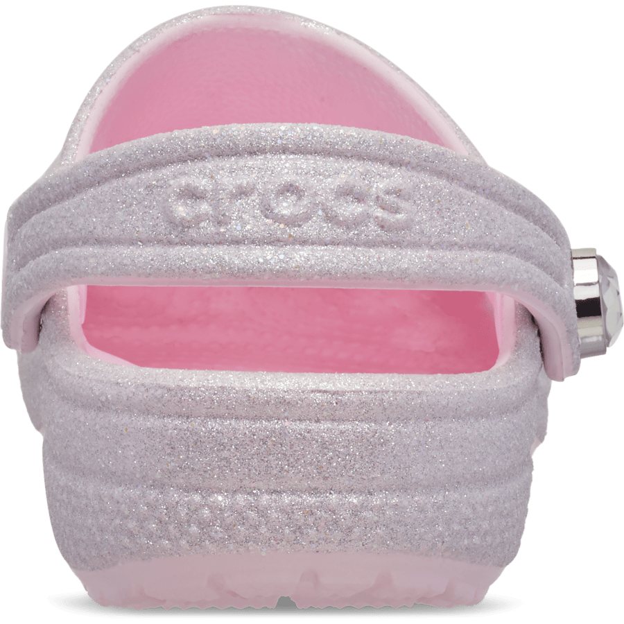 Pink Milk/Multi Toddler IAM Princess Clog - Back - Crocs