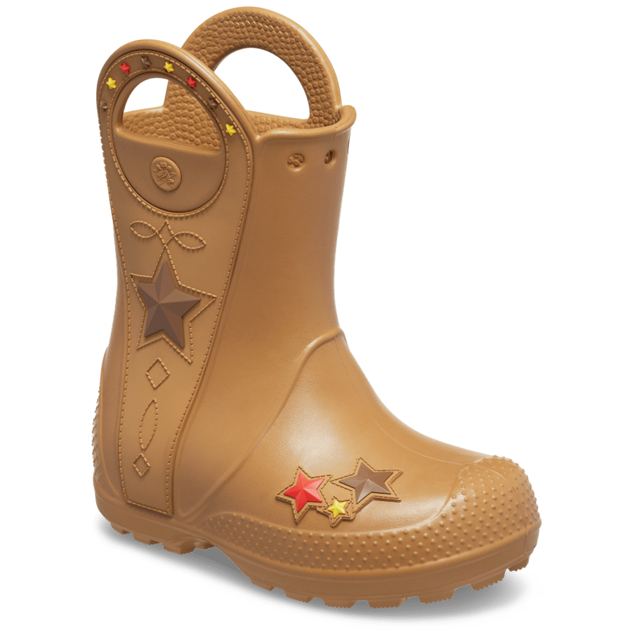 Crocs Kids' Handle It Western Boot — Umber