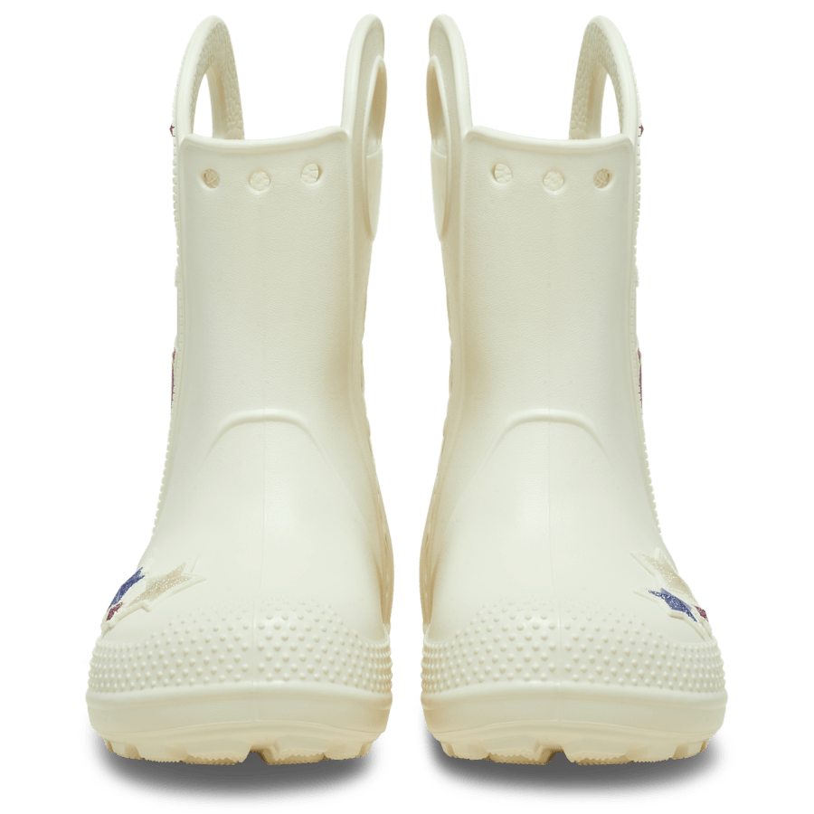 Summit White Kids' Handle It Western Metallic Boot - Pair - Crocs
