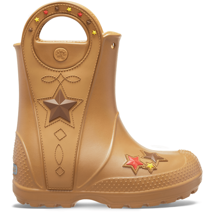 Crocs Toddler Handle It Western Boot — Umber