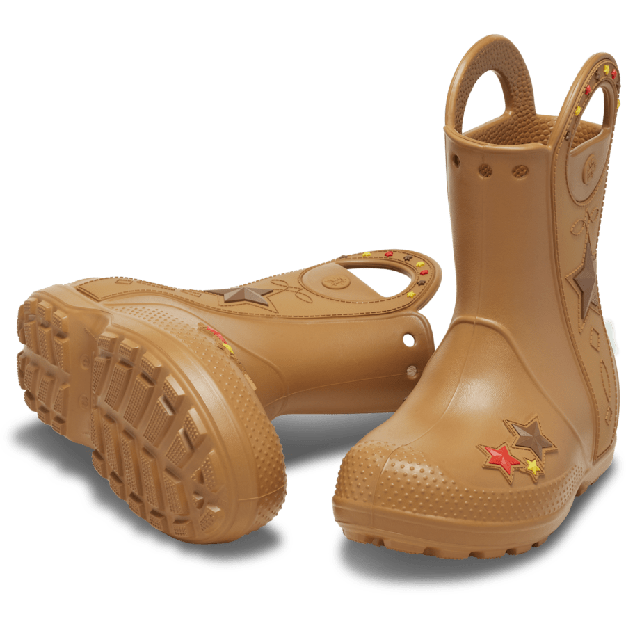 Crocs Toddler Handle It Western Boot — Umber