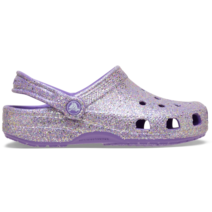 Colour Kids' Classic Fantasy Glitter Clog - Side - Crocs