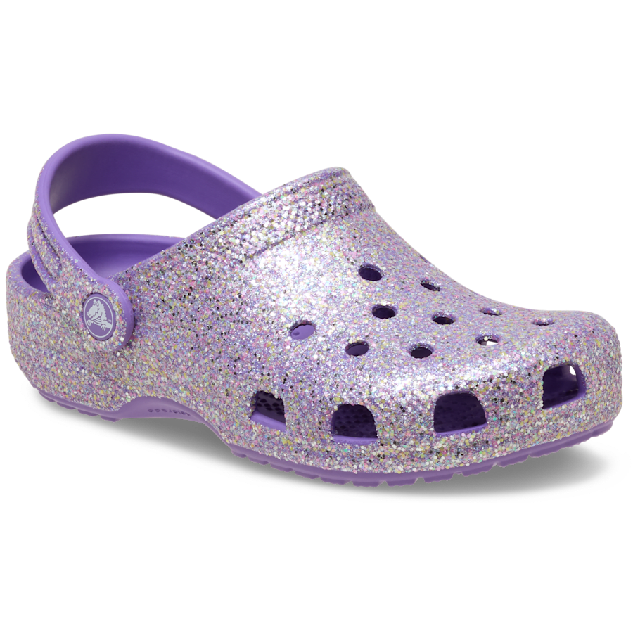 Colour Kids' Classic Fantasy Glitter Clog - Angle - Crocs