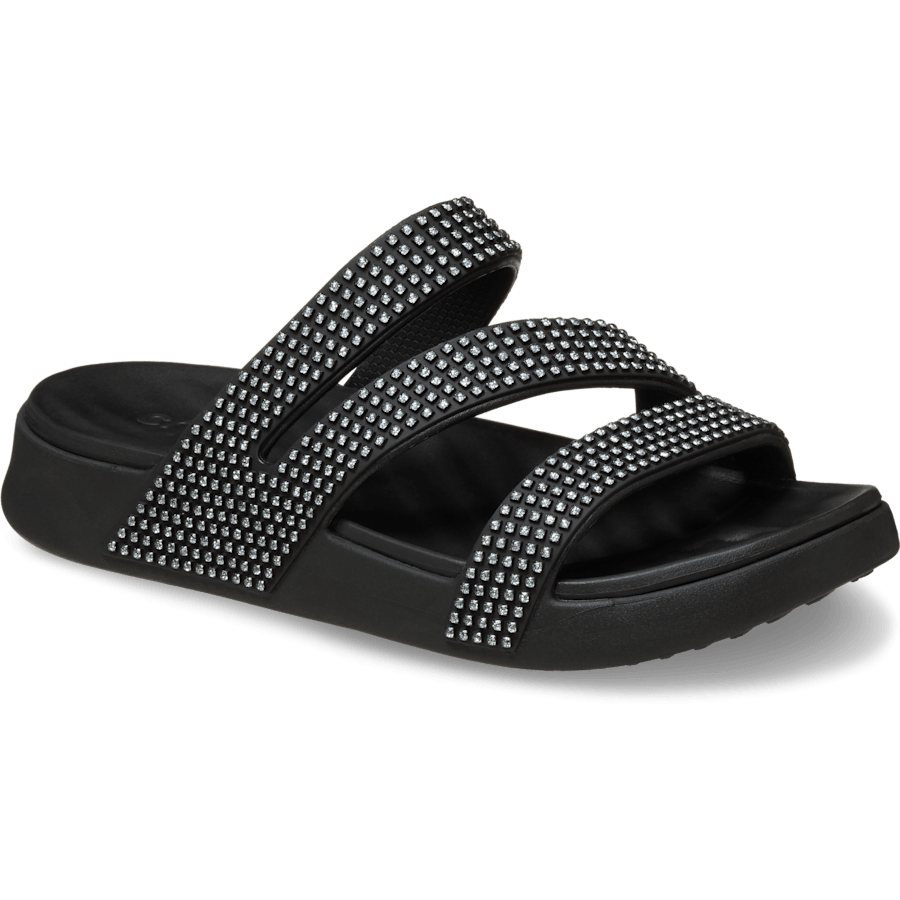 Farbe Getaway Strappy Gems Sandal - Schrägsicht - Crocs