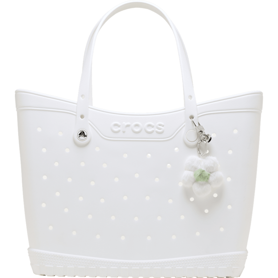 Plush Daisy Bag Charm - charm-on-shoes - Jibbitz Charms