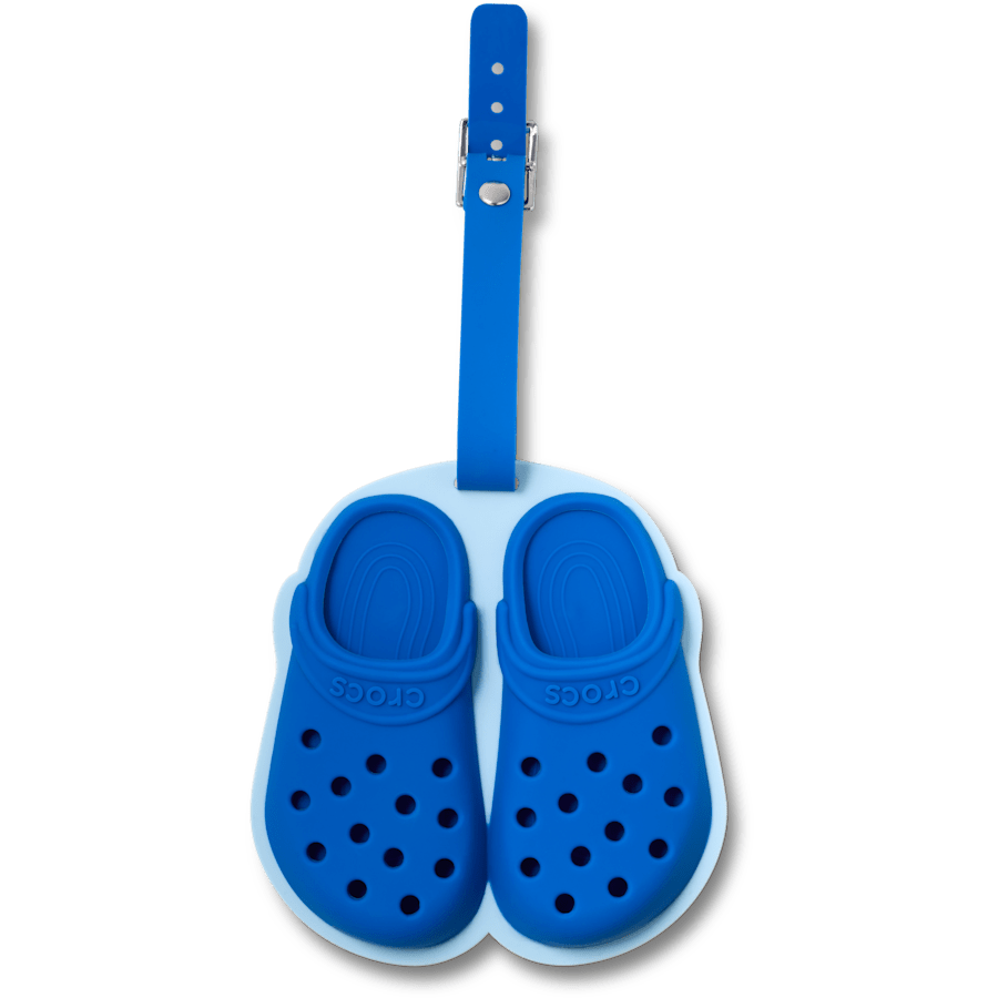 Crocs Classic Clogs Luggage Tag — Blue