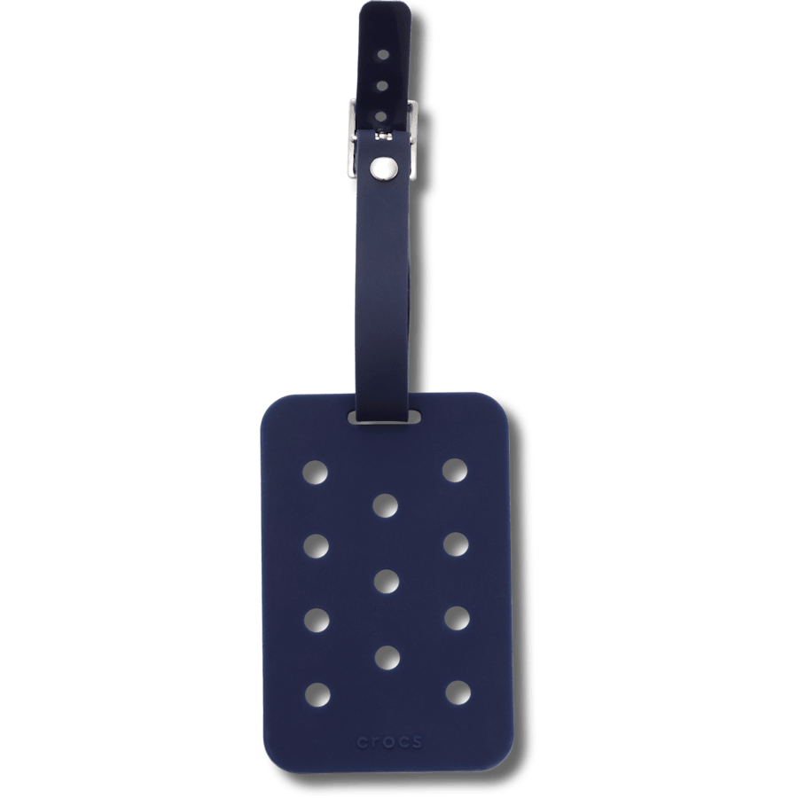 Rectangle Luggage Tag - Charm view - Jibbitz Charms